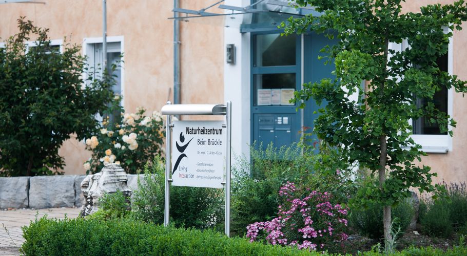 Eingang Naturheilzentrum